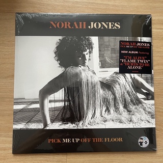 แผ่นเสียง Norah Jones อัลบั้ม pick me up off the floor แผ่นเสียงมือหนึ่ง ซีล