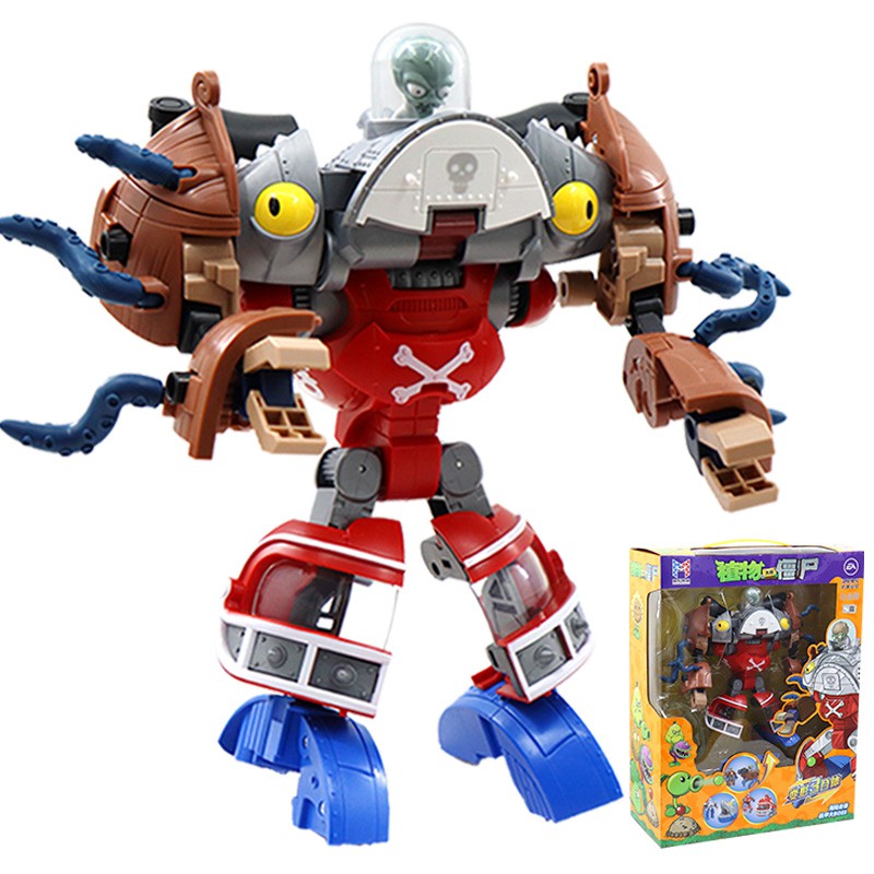 Plants Vs Zombies New Children's Transformation Robot Combination ...