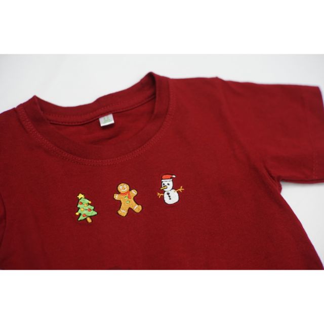 JOBS'S Red Merry Christmas Tee