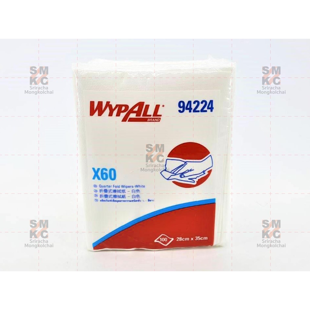 KIMBERLY กระดาษอุตสาหกรรม WYPALL X-60 รุ่น 94224
