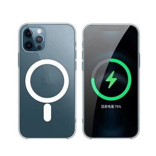 🔥เคสเกราะกันกระแทกสำหรับ เคสใส ใช้สำหรับ iPhone 17 Air 16e 12 11 13 14 15 16 17 Pro Max Plus Mini Wireless Magnetic Case