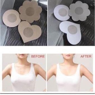 แผ่นสติ๊กเกอร์ปิดหัวนม (1กล่อง มี 5 คู่ 10 แผ่น)**ของแท้ พร้อมส่ง