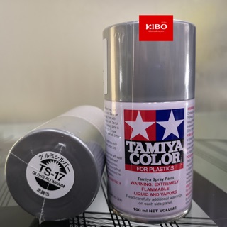 สีสเปรย์ทามิย่า Tamiya TS-17 aluminium silver 100ml สีสเปรย์อลูมิเนียม