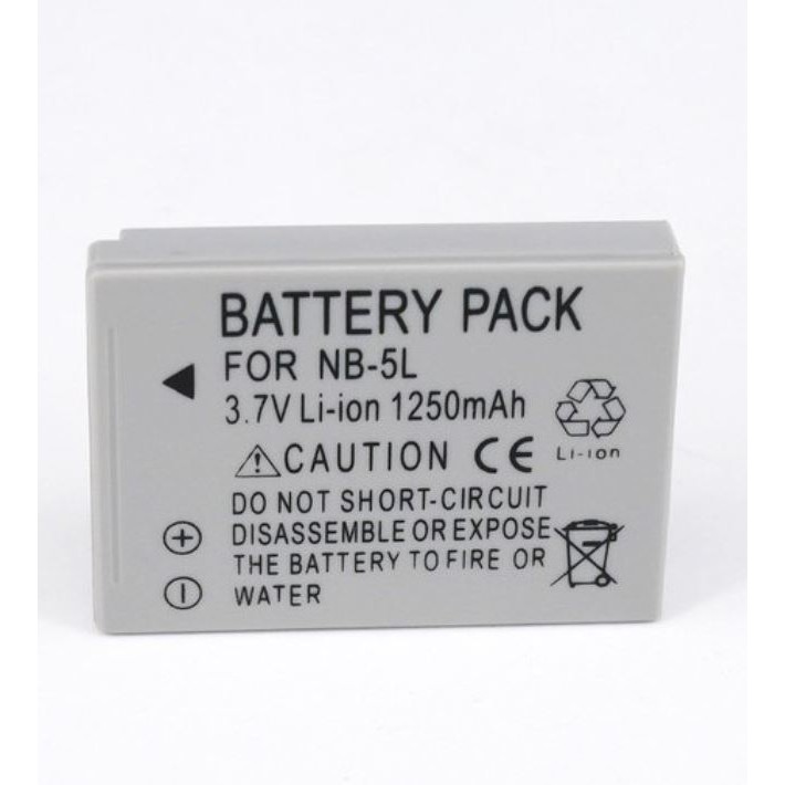 แบตกล้อง CANON NB-5L For Canon SX200is SX210IS SX220HS SX230HS CB-2LXE PowerShot S100 SD970