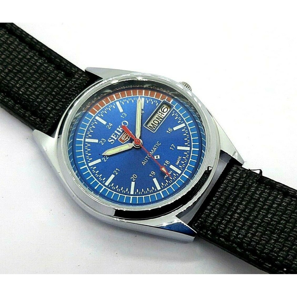 seiko 5 automatic men's japan made movement No 6309 wrist watch