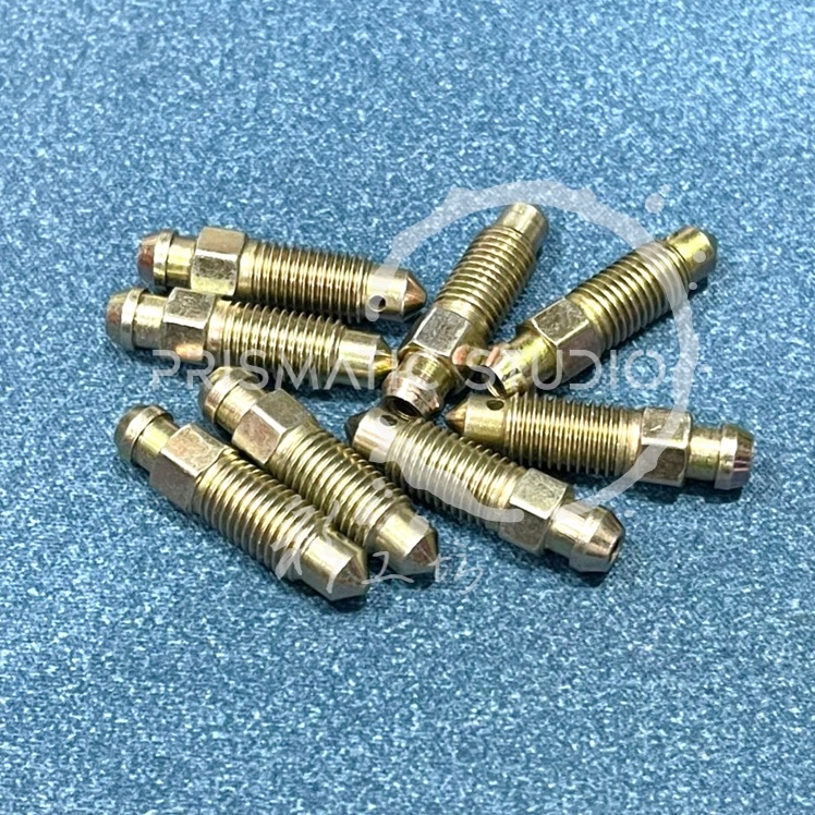 M8 & M10 เบรค Bleeder Valve / Bleeder Screw สําหรับ Brembo/Ap Racing/OEM ทดแทนรถ (คู่ / 2 เครื่อง)