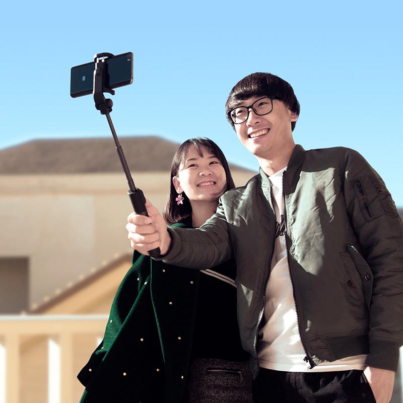 Xiaomi ยืน Selfie Stick บลูทู ธ การควบคุมระยะไกลมินิแบบพกพามัลติฟังก์ชั่ขาตั้งกล้องแอปเปิ้ลโทรศัพท์ Android สากล