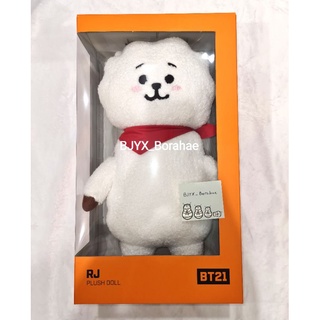 (พร้อมส่ง) ของแท้ 100% BTS BT21 RJ jumbo standing doll ของใหม่ ไม่เคยแกะออกมาเล่น ตุ๊กตา อาเจ จัมโบ้