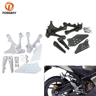 【ขายดี สไตล์】ชุดที่พักเท้ารถจักรยานยนต์ สําหรับ Kawasaki ZX-6R 636 2005-2006 ZX-6RR 2005-2006