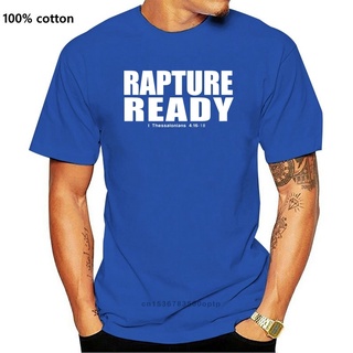 คอตต้อนคอกลมขายดี เสื้อยืด พิมพ์ลาย Rapture Religious T FMjgpa73MPnjop29 สไตล์คลาสสิก สําหรับผู้ชายS-5XL