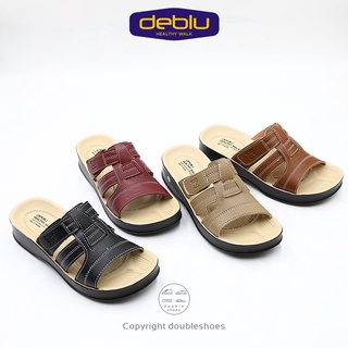 Deblu [รุ่น L8713] รองเท้าเพื่อสุขภาพ รองเท้าแตะแบบสวมผู้หญิง พื้นใหม่ นุ่มสบายกว่าเดิม ไซส์ 36-41