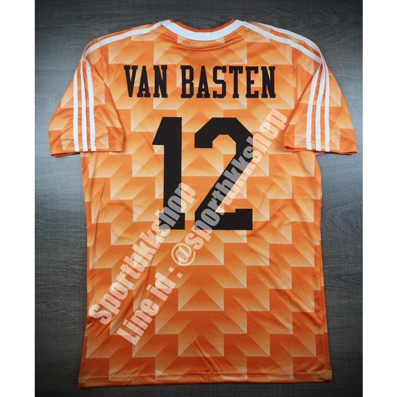 [Retro] - เสื้อฟุตบอล ย้อนยุค Holland Netherland Home ฮอลแลนด์ เนเธอร์แลนด์ เหย้า ชุดแชมป์ Euro ยูโร