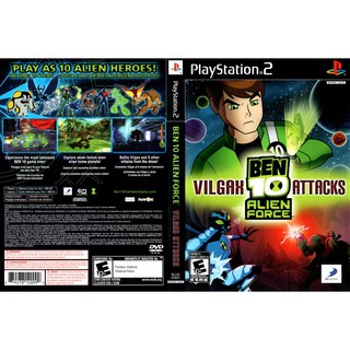 BEN 10 ALIEN FORCE VILGAX ATTACKS [PS2 US : DVD5 1 Disc]