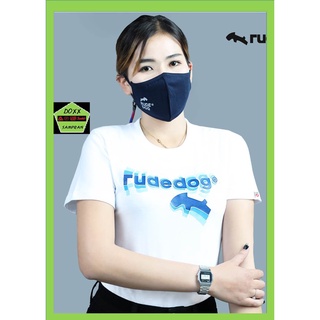 Rudedog เสื้อคอกลม ชาย หญิง รุ่น Neon สีขาว