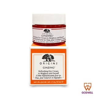 Origins - GINZING Refreshing Eye Cream 15ml - Ship From Hong Kong