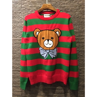 เสื้อแขนยาว กุชชี่ BEAR  COLLECTION  SWEETHEART   สินค้าพร้อมส่ง สวยเหมือนนางแบบเลยคะ Size S / M / L