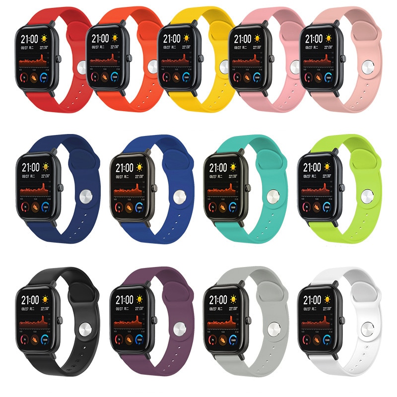 สายนาฬิกาข้อมือ สําหรับ Huami Amazfit gts2 Mini gts 2 gtr 47 มม. 42 มม. 20 มม. Amazfit Bip