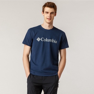 เสื้อยืดใหม่ 2022ใหม่ เสื้อยืดลําลอง ผ้าฝ้าย แขนสั้น คอกลม พิมพ์ลาย Columbia สไตล์คลาสสิก สําหรับผู้ชายL XL  XXL 3XL