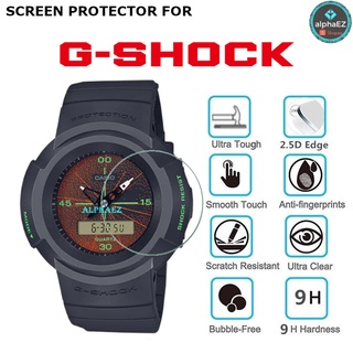 Casio G-Shock AW-500MNT-1A ฟิล์มกระจกนิรภัยกันรอยหน้าจอนาฬิกาข้อมือ 9H AW500 กันรอยขีดข่วน