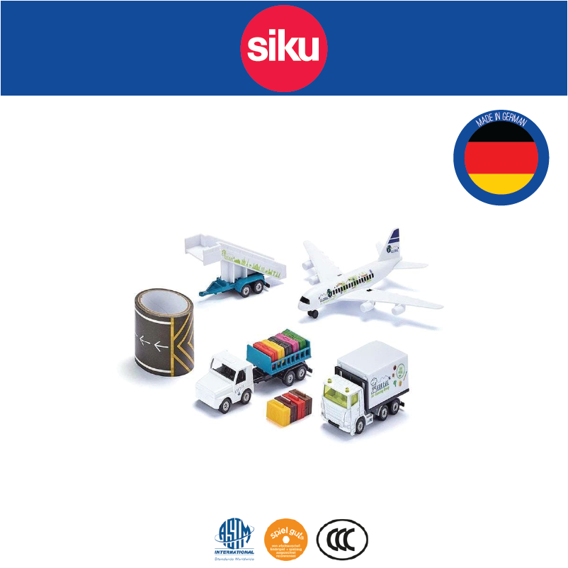 Siku 6312 Airport Die Cast Set
