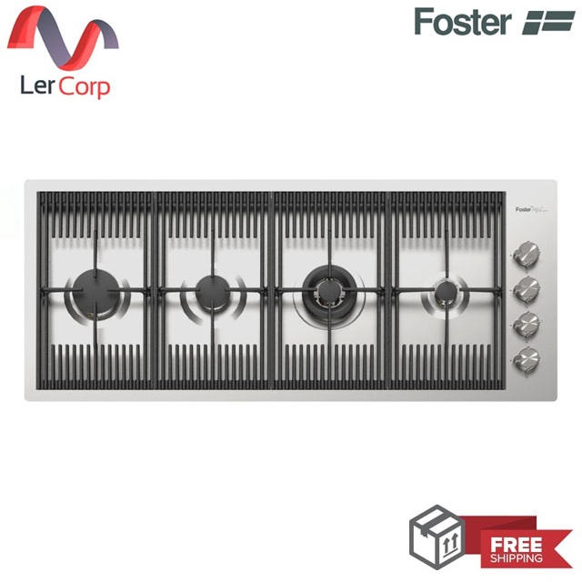 (FOSTER) เตาแก๊สแบบฝัง 4 หัว FOSTER MILANELLO 7681 000