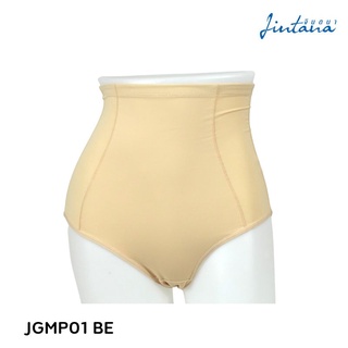 Jintana กางเกงสเตย์ขาสั้น เอวสูง รหัส JGMP01 สีเบจ