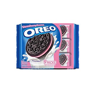 Oreo  Strawberry 264g ราคาสุดคุ้ม ซื้อ1แถม1 Oreo Strawberry 264g ราคาสุดคุ้มซื้อ 1 แถม 1