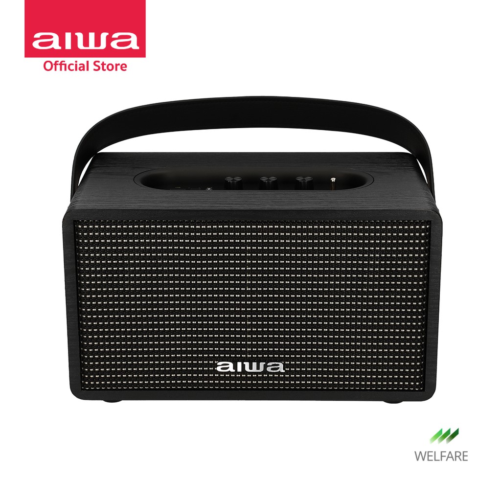 [ผ่อน 0%] AIWA Retro Plus Bluetooth Speaker ลำโพงบลูทูธพกพา BASS++ xIKa