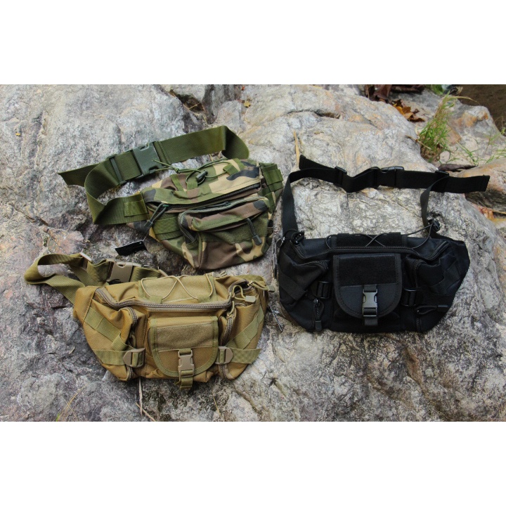 กระเป๋าคาดเอว  ช่างกล้อง คาดอก ทหาร biker มอเตอร์ไซค์