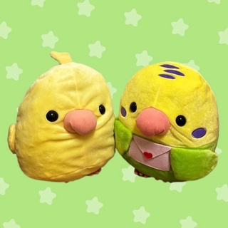 ตุ๊กตานก นกสีเหลือง นกแแก้ว Amuse Big Kotori Tai Bird Stuffed