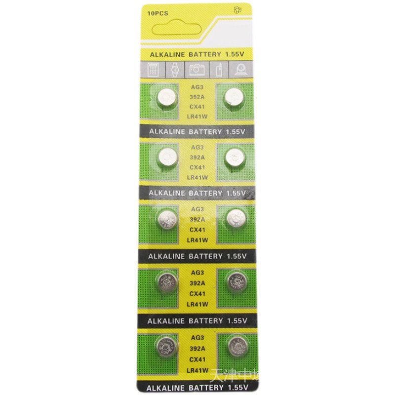 AG3 ปุ่ม AG13/AG10 เครื่องคิดเลขนาฬิกาของเล่น Vernier ไม้บรรทัดอิเล็กทรอนิกส์อัลคาไลน์ลิเธียม 3SC4