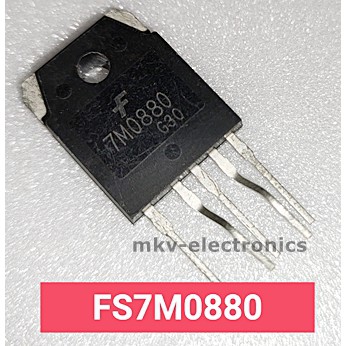 (1ตัว) 7M0880 , FS7M0880 , KA7M0880 , The Fairchild Power Switch (รหัสสินค้า M01781)