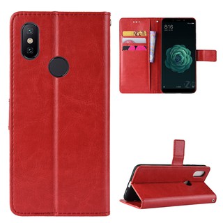 Flip Case Xiaomi Redmi Note 5 Pro Redmi 6 Pro Redmi 6 Pro Redmi S2 Y2 Y1 Redmi Note 5A Card Wallet Leather Case Cover