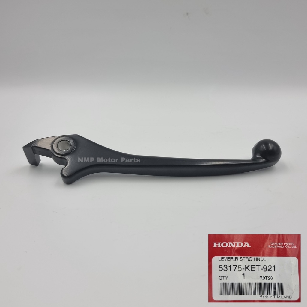 มือเบรค ขวา มือดิส สีดำ WAVE 100 WAVE100S WAVE100 X WAVE110  WAVE100S U-BOX WAVE100 โฉมปี 2005 WAVE-Z แท้ HONDA  UK