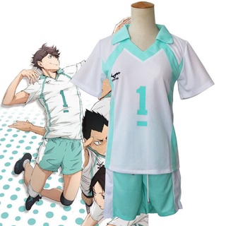 เสื้อกีฬาคอสเพลย์ Aoba Johsai Haikyuu Oikawa Tooru NO.1