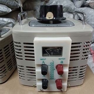 วาริแอค 3KVA ,5KVA หม้อแปลงปรับแรงดันไฟฟ้าแบบแกนหมุน วาริแอค TDGC2-3KVA=12A220VAC