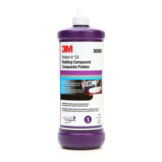 3M 36060 น้ำยาขัดหยาบชนิดเร็วพิเศษ สีขาว ขนาด 1 ลิตร (ของแท้ รับประกัน)