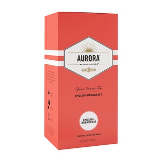 Aurora Tea English Breakfast 50g 1 กล่อง 25 ซอง