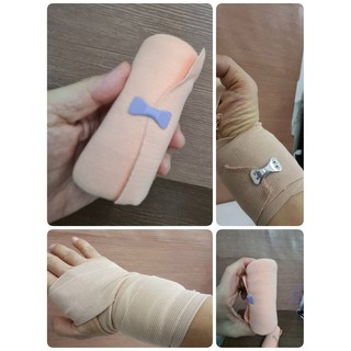 Elastic Bandage ผ้ายืดพันเคล็ด เหมาะสำหรับพันแก้ปวดเคล็ดขัดยอก