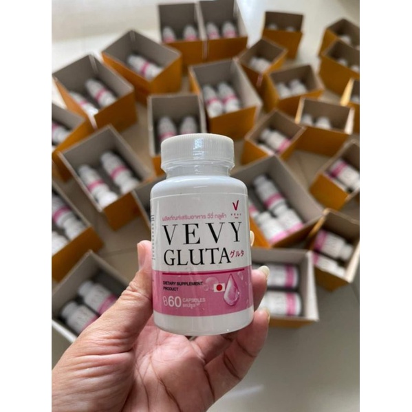วีวี่กลูต้า VEVY GLUTA กลูต้าผิวขาว เติมอาหารผิว ชะลอการเสื่อมสภาพ ผิว ...
