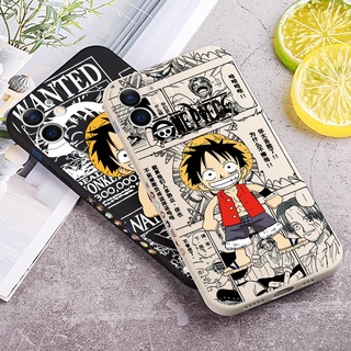 เคสโทรศัพท์ซิลิโคน TPU แบบนิ่ม ลายวันพีช สําหรับ Samsung A32 A33 4G 5G A50 A50S A30S A51 A51 4G 2019 A52 A52S A53 A71 A72 M32 M52 5G J4 J6 Plus J7 J2 Prime