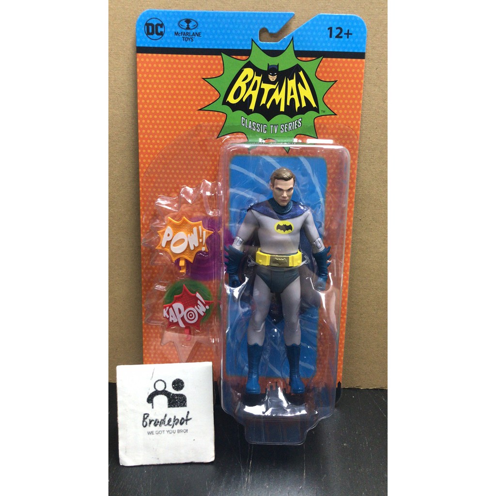 McFarlane Toys DC Retro Actionfigur Classic TV Series Batman 66 Batman Unmasked