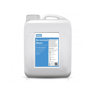 MAY Deionized (DI Water) น้ำกลั่นบริสุทธิ์ 15 ลิตร(ห้องแล็บ …