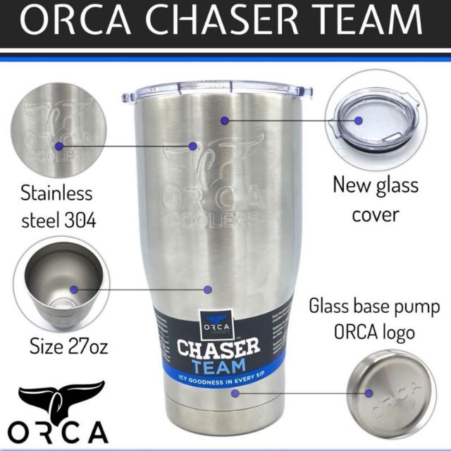 orca chaser cafe 20oz /27 oz. แก้วเก็บความเย็น 18-24ชม.