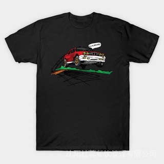 ขายดี เสื้อยืดคอกลม ผ้าฝ้าย พิมพ์ลาย Bmw M3 Rally Jump Tees ของขวัญวันพ่อ แฟชั่น สําหรับครอบครัว