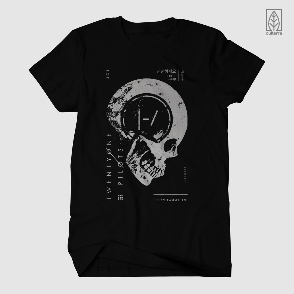 เสื้อยืด Culterra BAND / เสื้อยืด TWENTY ONE PILOTS / 21PILOTS GREY / ROCK METAL MUSIC CLOTHES / เสื