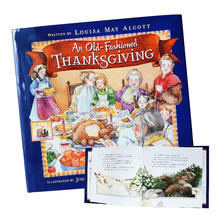 Wel-B An Old-Fashioned Thanksgiving หนังสือเด็ก หนังสือภาษาอังกฤษ หนังสือต่างประเทศ
