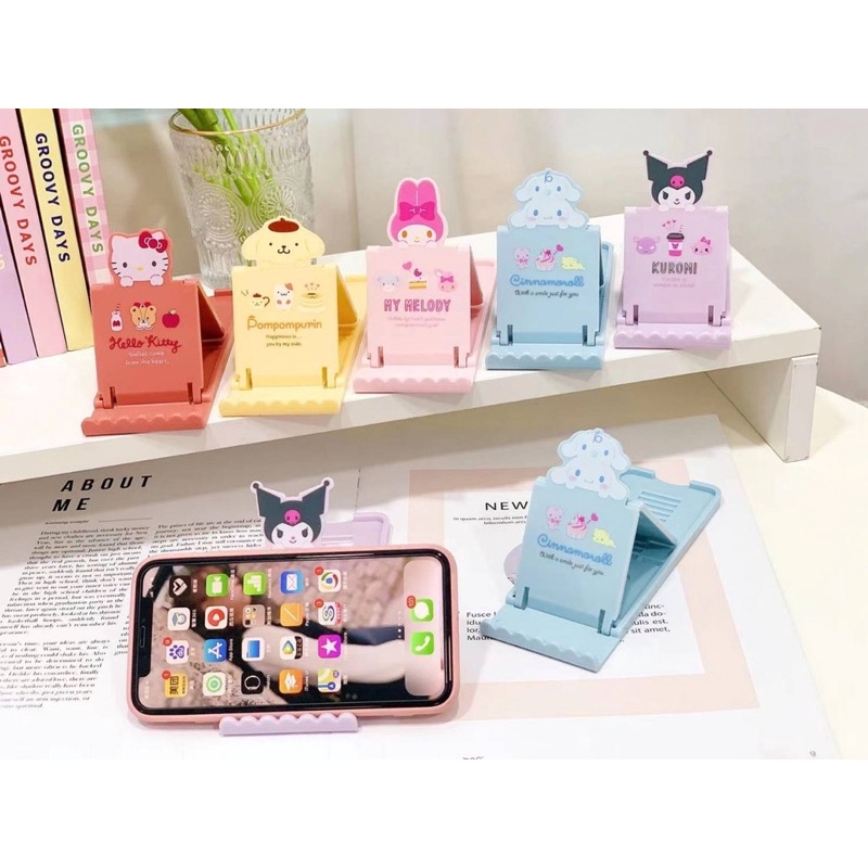 gizmo รุ่น GH-050  ที่วางโทรศัพท์ แท่นวางโทรศัพท์ตั้งโต๊ะ พับเก็บได้
