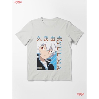 2022 KUGA YUUMA - WORLD TRIGGER Essential T-Shirt เสื้อยืดพิมพ์ลายการ์ตูนมังงะ ดผ้าเด้ง คอกลม cotton แฟชั่น discount Uni