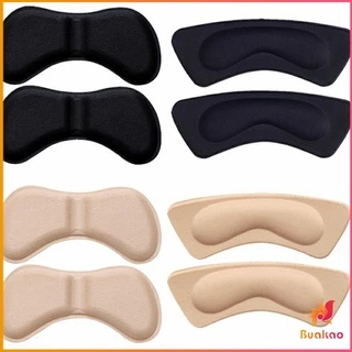 BUAKAO แผ่นกันกัด แผ่นกันรองเท้ากัด เนื้อนิ่ม ช่วยแก้รองเท้าหลวม 1 แพค ต่อ คู่ Sponge heel pad